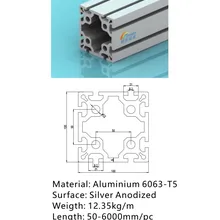 Китай топ машинное оборудование 6000 мм длина произвольной резки анодированный 100100 верстак конвейер алюминиевые профили экструзии 100100