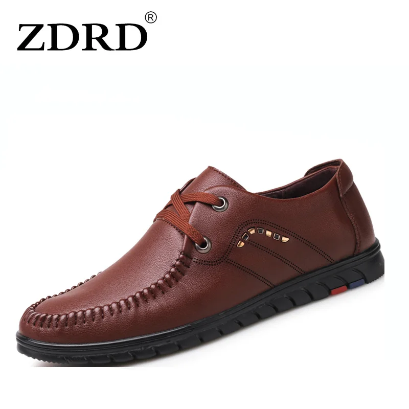 ZDRD суперзвезда Высокое качество Мужские брендовые дизайнерские туфли повседневные кожаные оксфорды мужские туфли на плоской подошве Удобные красовки балансные Мокасины