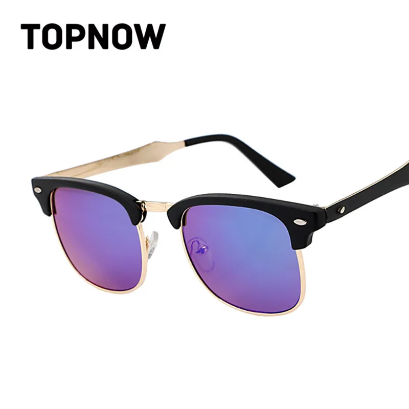 Fashion Square Sunglasses Men Classic Vintage Rivet Sun Glasses Women Brand Designer Semi