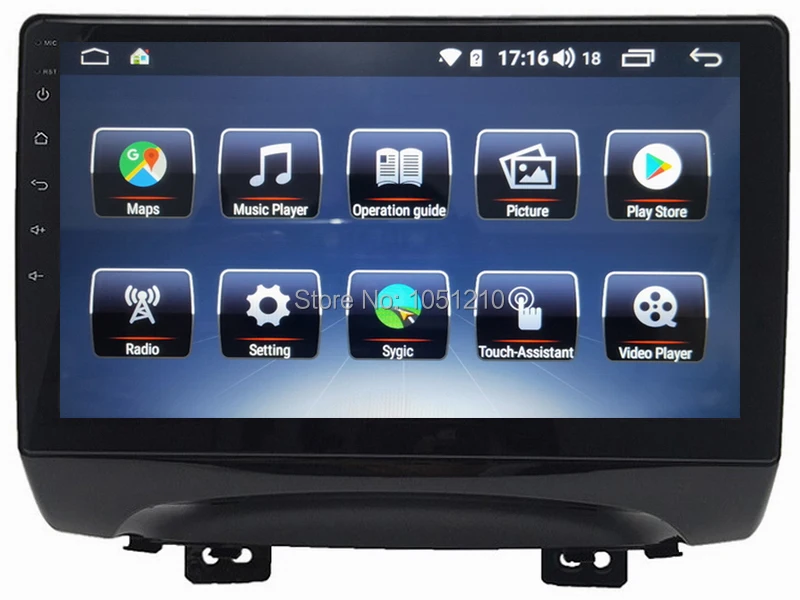 Ouchuangbo 6 ГБ 128 blue ray android 10 Автомагнитола gps радио для 1 дюймов JAC S3 Comfort Refine 2016-2018