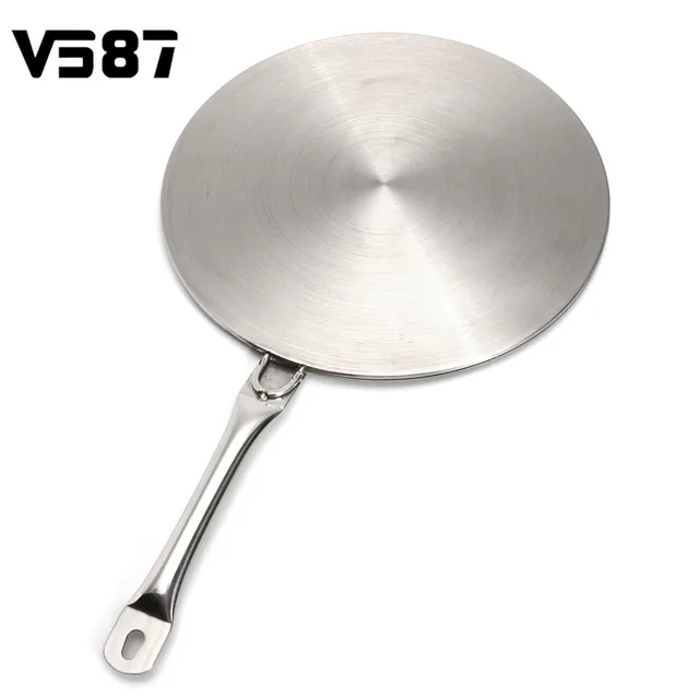 Cheap Stainless Steel 9" Induction Cooktop Converter DiskPlate Stovetop Cookware Part Frying Pan Kitchen Accessories Thermal Guide Cheap Stainless Steel 9" Induction Cooktop Converter DiskPlate Stovetop Cookware Part Frying Pan Kitchen Accessories Thermal Guide