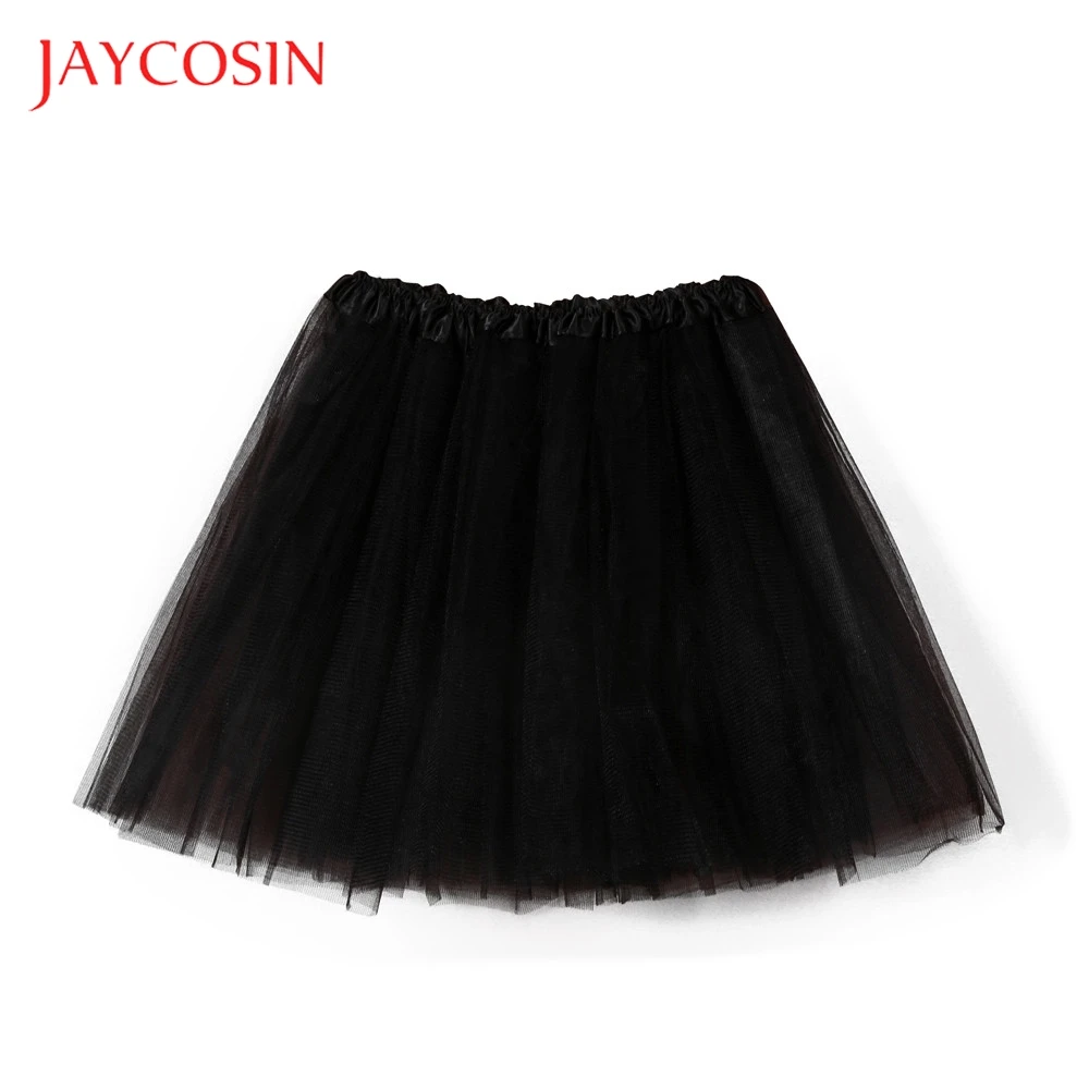 JAYCOSIN высокое качество плиссированные марли женские короткая юбка женские юбки новое поступление 2019 взрослых пачка танцы одноцветное 7