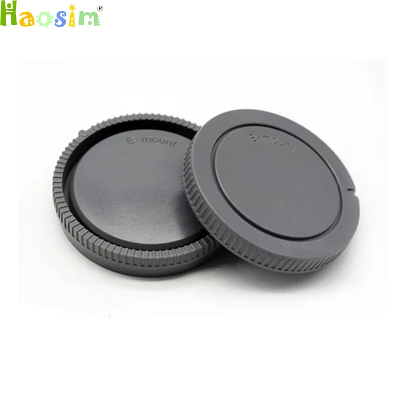 

50Pairs/lot camera Body cap + Rear Lens Cap for Sony NEX NEX-3 E-mount