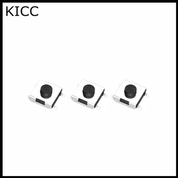 

1000Pcs Push Button Switch Black 6*6*2.5mm SMD4 Touch micro switch 6x6x2.5H