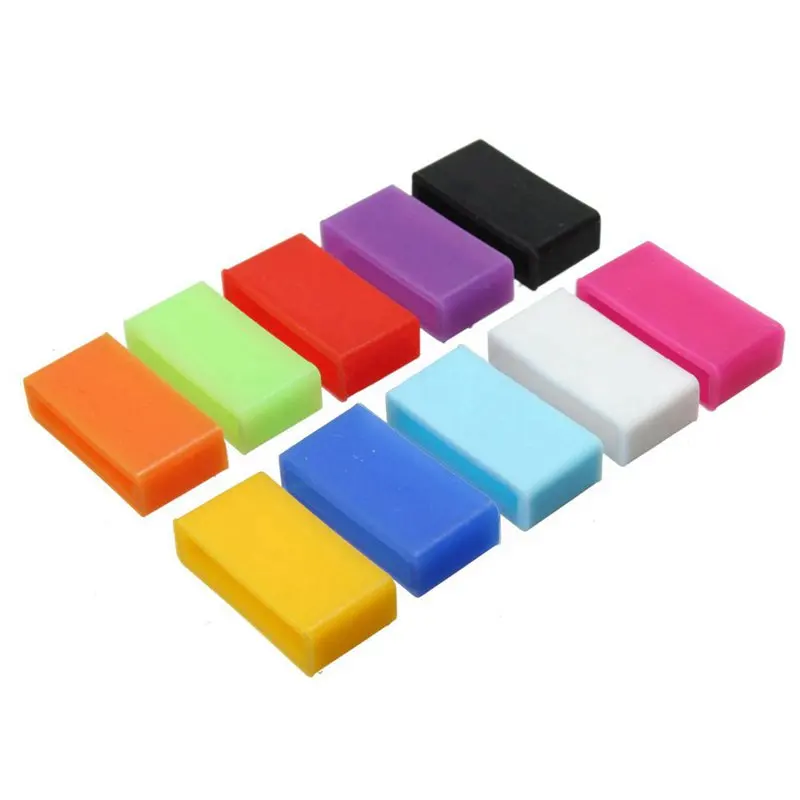

10pcs/ Security Band Clasp Clip Keeper Ring Loop Fastener For Fitbit Charge / HR