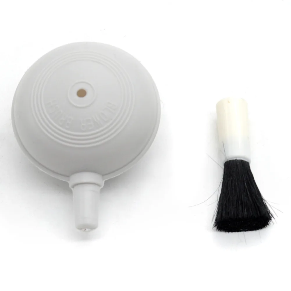 

Convinient Multifunction 2 in 1 Lens brush Cleaning Kit Blower Air Brush Cleaner For Digital Cameras Lens