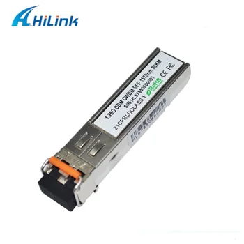 

1.25G SFP Dual LC CWDM 1270~1610nm 80KM 1.25 Gigabit Ethernet Standard Transceiver