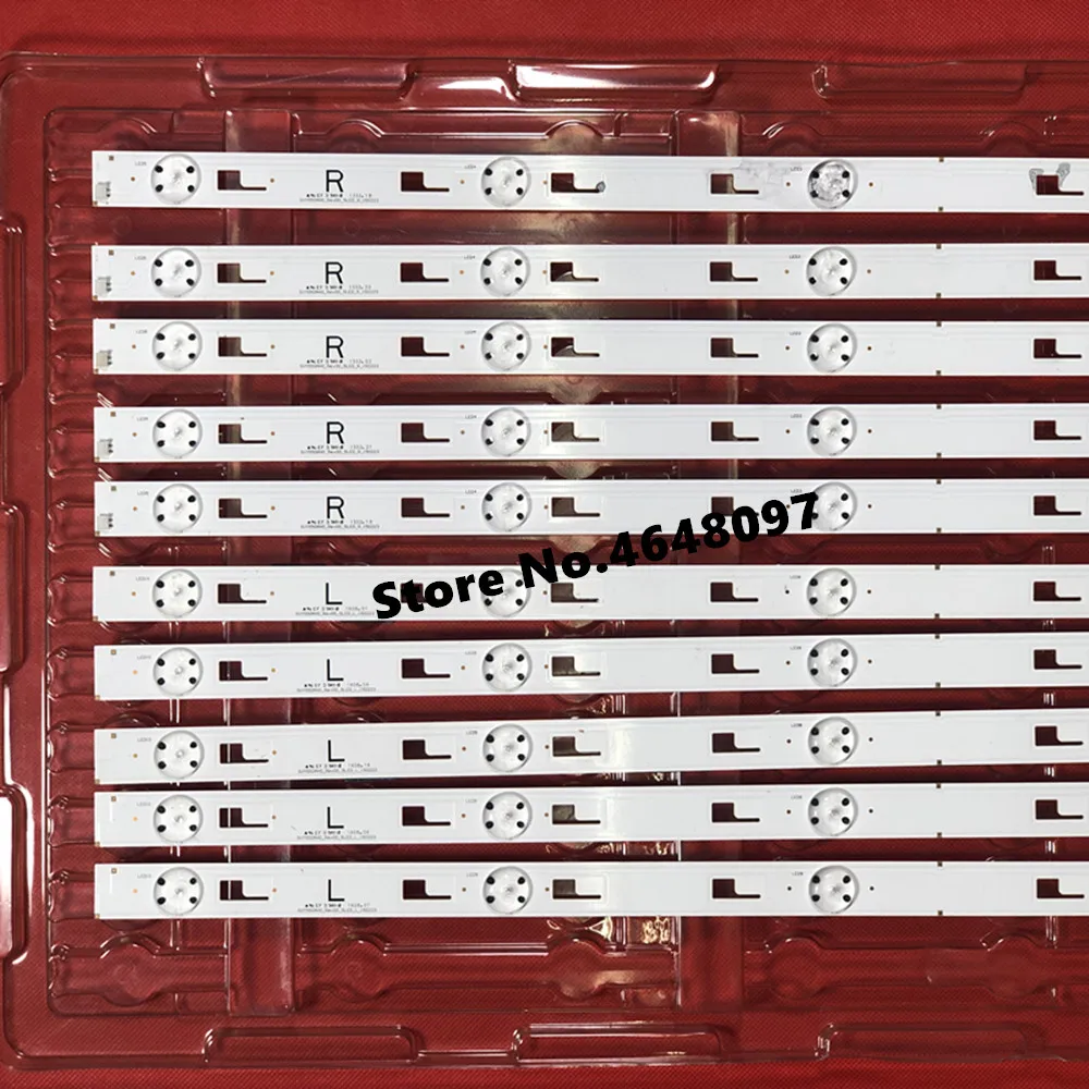 1 Набор = 10 шт.; носки для детей KD-55X8000C светодиодный подсветка SVY550AH0-Rev00-5 светодиодный-L-150223 5 светодиодный S