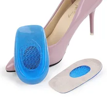 Подушечки для поддержки пятки СЭБС гелевые подушечки для ног половинные стельки Силиконовая полоска от натирания на пятку вставки Силиконовая полоска от натирания на пятку гель для чашки