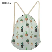 Милые детские сумки для плавания с рисунком кактуса, спортивные рюкзаки для бега и кемпинга, женский пляжный рюкзак для девочек