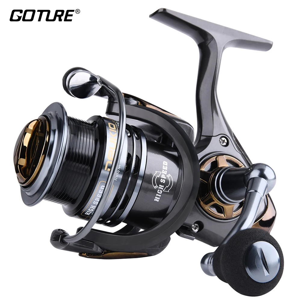 

Goture HS2000 3000 5000 Ultral Light High Speed Spinning Reel 8KG Max Drag Power Fishing Reel Waterproof Frame