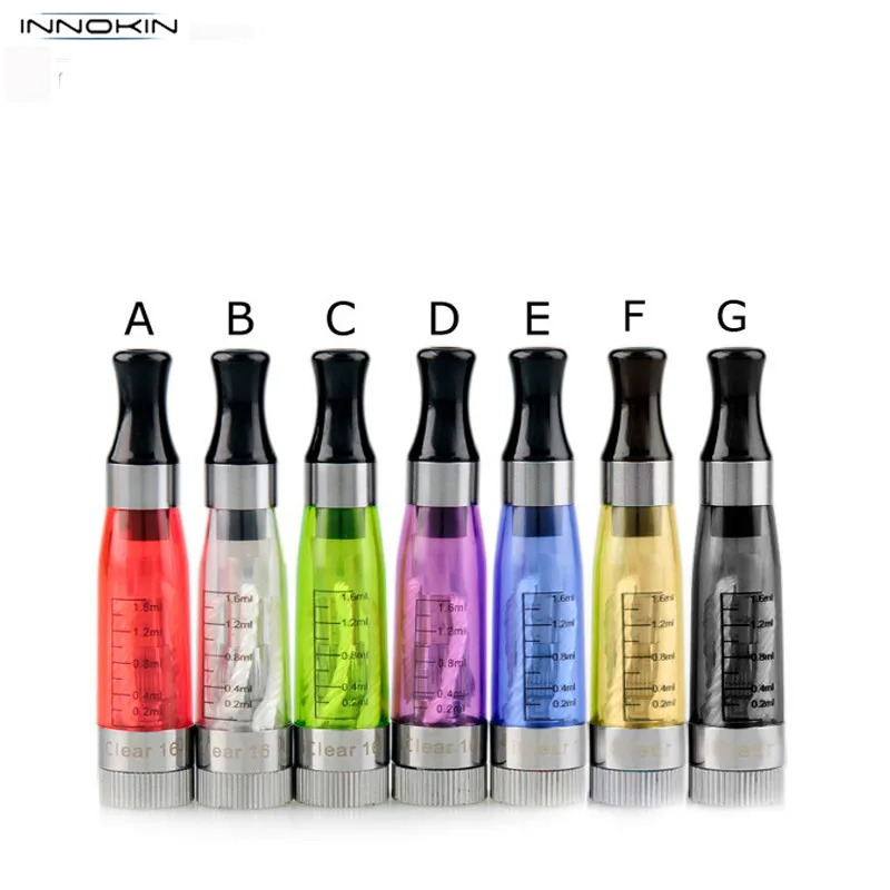 

5pcs/lot Innokin IClear 16 Clearomizer with Dual Coil Electronic Cigarette Atomizer Coil head Iclear16 Replaceable Head Coils