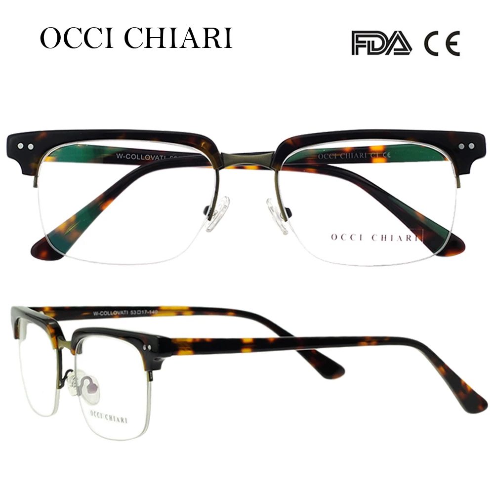 OCCI CHIARI модные очки для мужчин и женщин фирменный дизайн по рецепту Nerd линзы