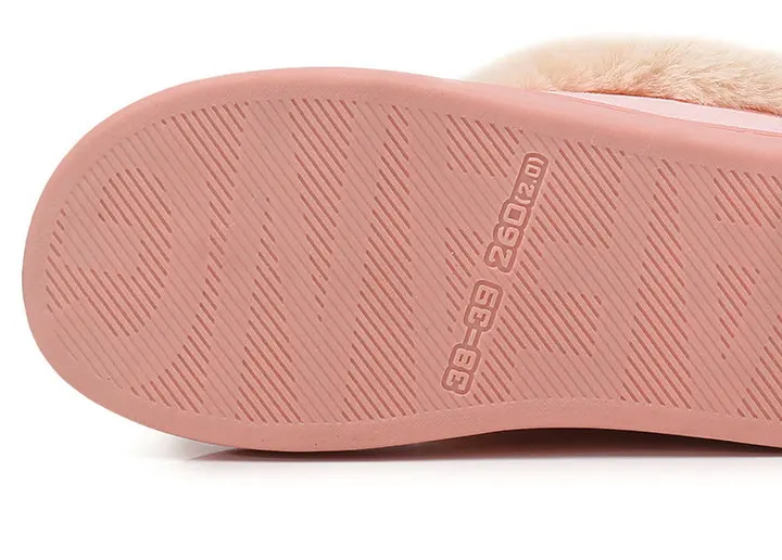 Autumn Winter Warm Home Soft Plush Slippers Indoor Floor Slipper Winter Thick Hair Foot Warmer Couple Shoes For Bedroom (3)