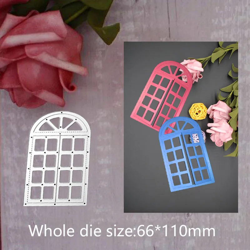 

66*110mm Window new Metal Steel Cutting Dies for DIY Embossing Scrapbook Paper Craft Cards stencil Stamps Dies