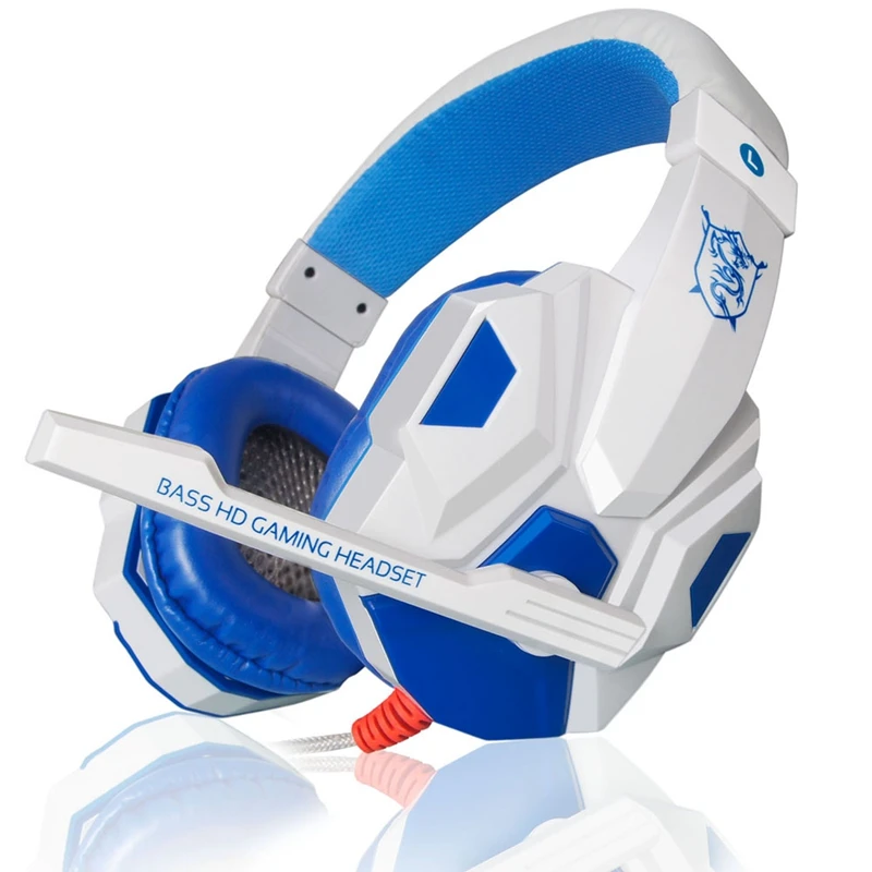 New USB 3 5mm Surround Stereo Gaming Headset Headband Headphone with Mic For PC Hot