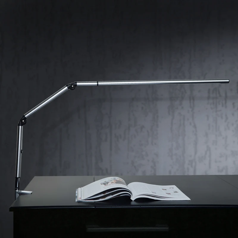 

German Design LED Clip Table Lamp Alumimun Alloy Stretch Arm Working Lamp 3000K 5500K SMD3014 LED Chip Eye Protect Led Desk Lamp