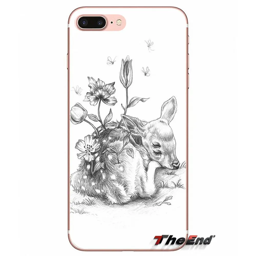 Чехол для iPhone X 4 4S 5 5S 5C SE 6 6S 7 8 Plus Samsung Galaxy J1 J3 J5 J7 A3 A5 2016 2017 рисунок льва слона тигра