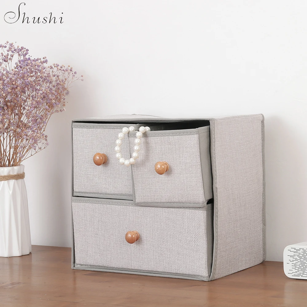 شوشي 2019 الساخن بيع متعددة الوظائف صندوق تخزين مع مقبض الأزياء جودة الكتان للطي الملابس الداخلية الملابس زائد درج تخزين شوشي 2019 الساخن بيع متعددة الوظائف صندوق تخزين مع مقبض الأزياء جودة الكتان للطي الملابس الداخلية الملابس زائد درج تخزين