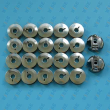 20 BOBBINS 9033 2 REGULAR BOBBIN CASES 9076NBL PFAFF 138 238 438 1222 SEWING 9033 20PCS