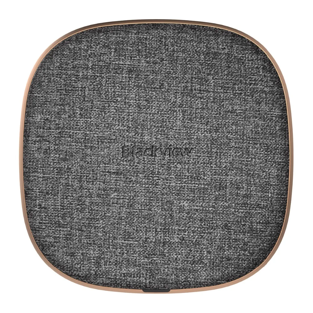 

Original Blackview W1 Qi Standard Wireless Charger 10W Fast Charging TYPE-C Charger For iPhone X Blackview BV6800 Pro BV9500 Pro