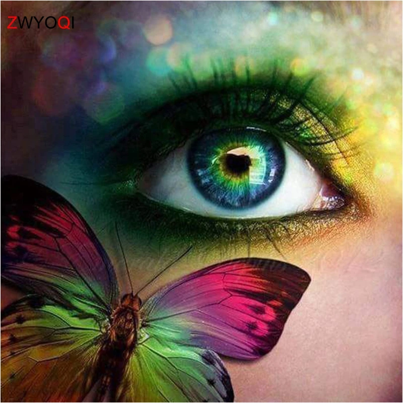 Full-Drill-Square-5D-DIY-Diamond-Painting-Heart-Window-Eyes-Butterfly-Diamond-Embroidery-Cross-Stitch-Mosaic