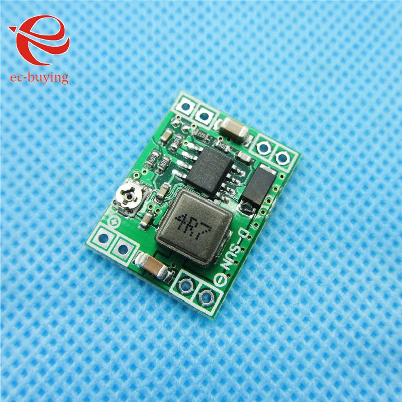 

50pcs/lot Ultra-Small Size DC-DC Step Down Power Supply Module 3A Adjustable Step-Down Module Replace LM2596