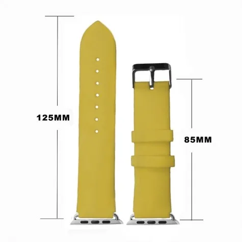 38mm Silicone Watch Band Replacement for Apple iWatch WB1105Q38JB