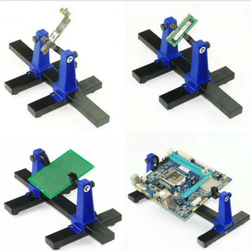 Adjustable PCB Printed Rotational Circuit Board Clamp Soldering Holder 360 Degre | Инструменты