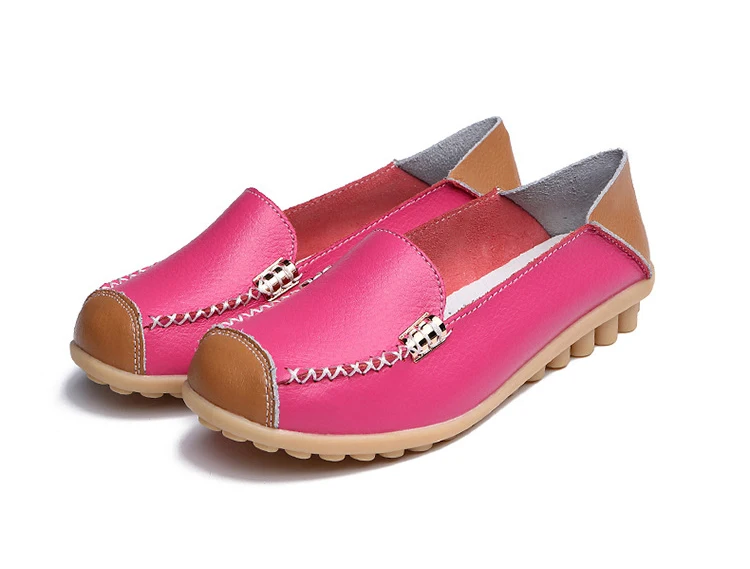 AH 3592 New Spring Autumn Genuine Women Flats Shoes - 22