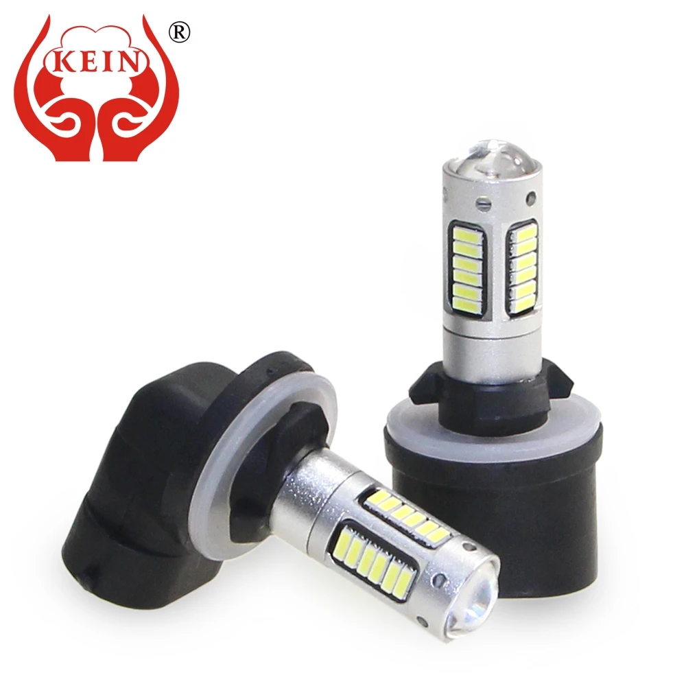 KEIN 2 шт. H27 880 881 светодиодные противотуманные лампы 4014 30SMD Светодиодные