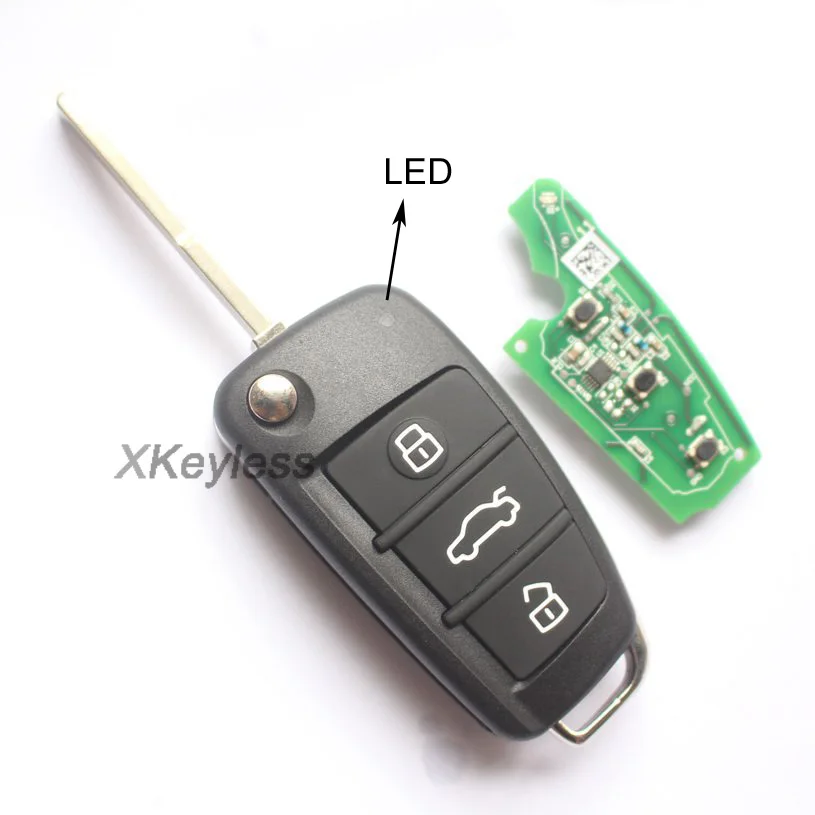 Как разобрать ключ чери тигго 7 про 2017 For Chery Tiggo 3x 3xe ,tiggo 2 Car Fob Flip Remote Key Control 433mhz - Ca