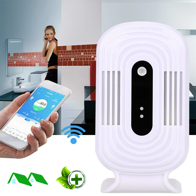 Air Quality Detector White USB 1A CO2 Analyzer Formaldehyde Household Gas Detection PM 2.5 Mobile Phone JQ-200 WiFi 5V