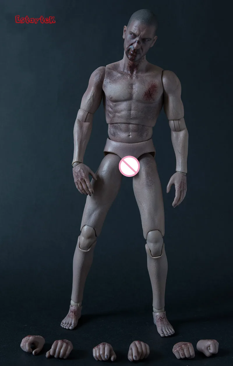 

[Estartek] WorldBox AT019 1/6 Durable Body Zombie Body Props for 12inch Collectible Action Figures DIY