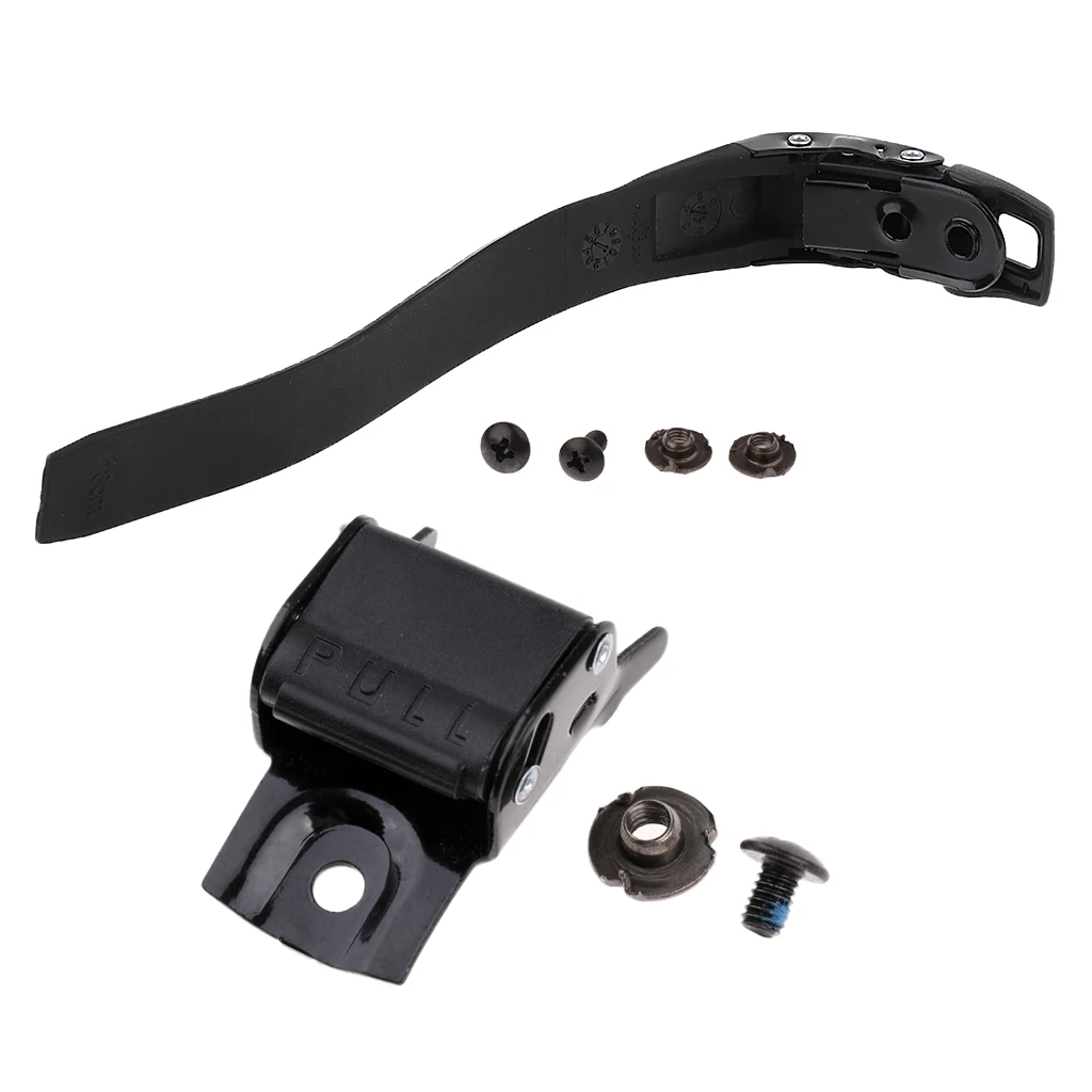 1 مجموعة استبدال مضمنة أحذية التزلج الأسطوانة الطاقة حزام + مشبك مع المسمار لتحديد ميند الأسطوانة التزلج