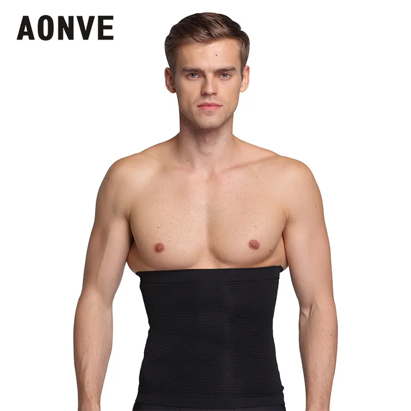 

Aonve Slimming Belt For Men Waist Strap Fajas Modeladoras Tummy Modeling Shapers Hombre Waist Firm Controlling Shaperwear M-XL