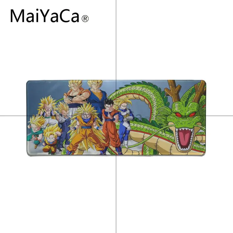 MaiYaCa Винтаж Прохладный Dragon Ball Супер Аниме Высокое Скорость Мышь большой коврик игровой Мышь pad Lockedge Мышь коврик клавиатура pad