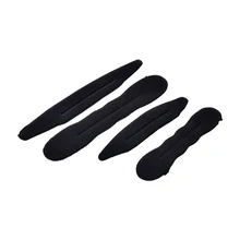 4 шт. пончик булочка бигуди производитель кольцо инструмент волшебный Поролоновый спонж зажим для укладки волос аксессуары