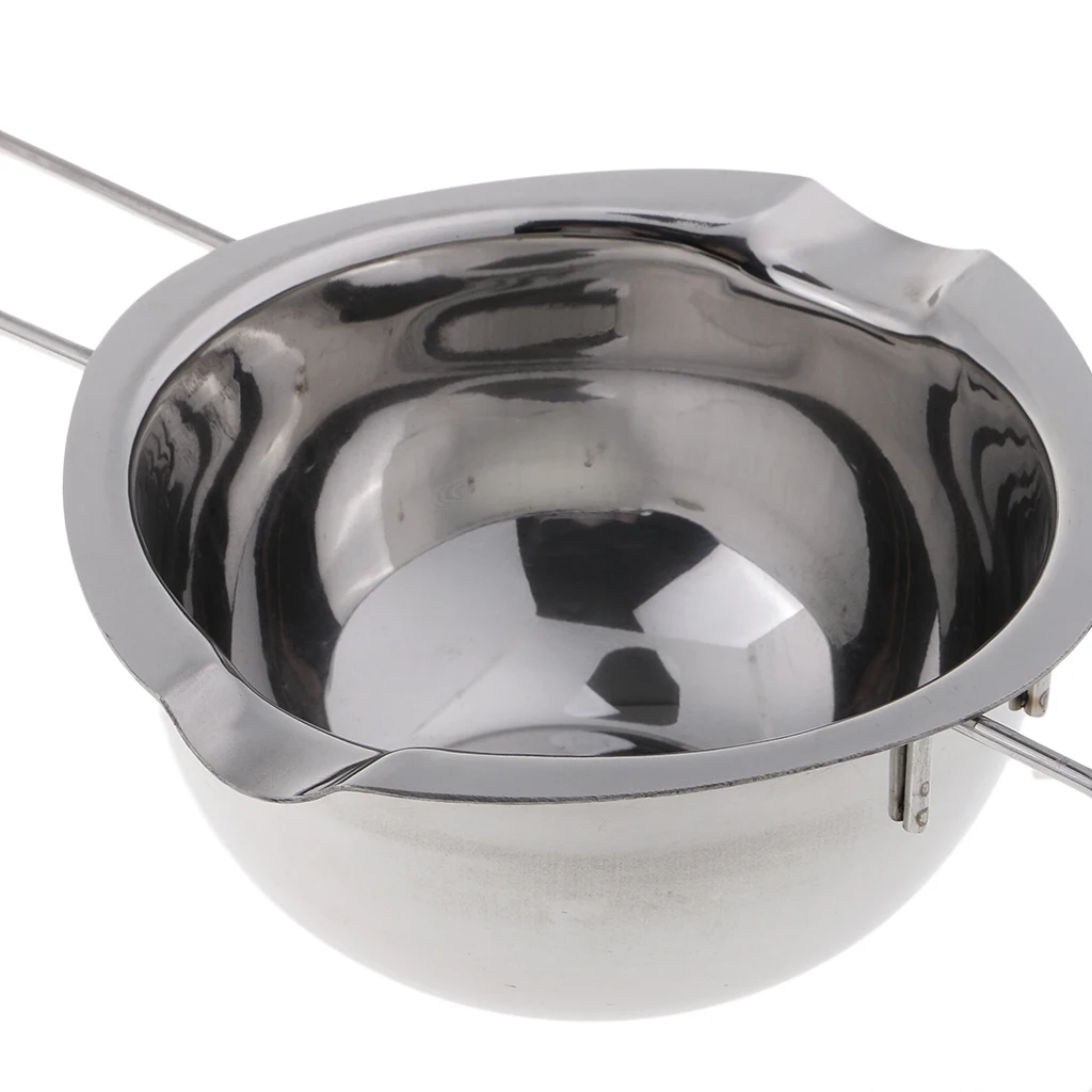 Stainless Steel Candle Wax Melting Pot Tools And 200g Basic Jelly Wax For DIY Scented Candle Making Valentine Gifts