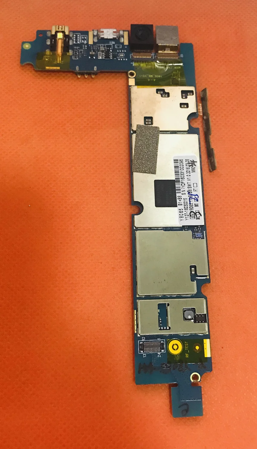 Б/у оригинальная материнская плата 1G ram+ 8G rom материнская плата для Blackview A8 MTK6580A четырехъядерный 5,0 дюймов