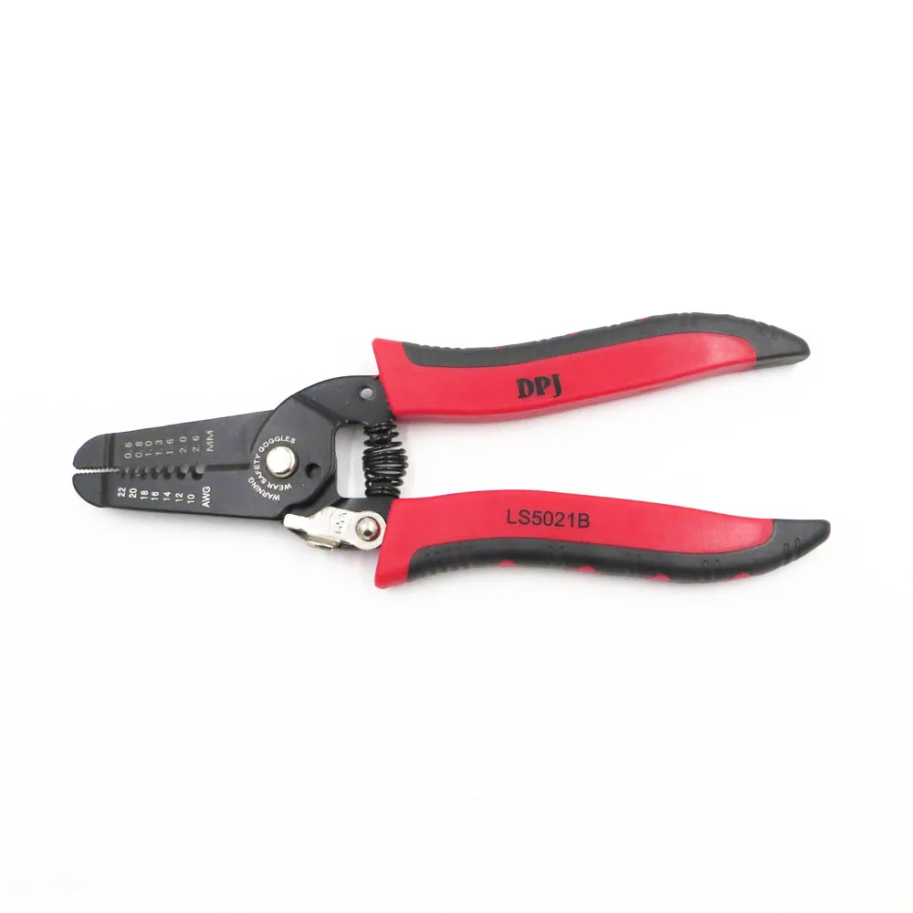 10-22awg 5 в 1 precision cable cutter/stripper многофункциональный инструмент Резка зачистки 0,6-2.6mm2 Электрический провод