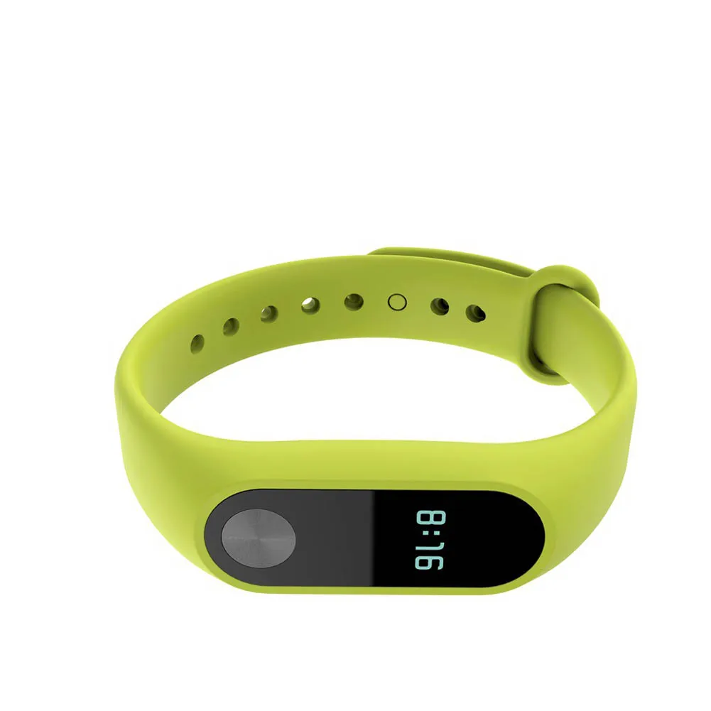 

Colorful Silicone Wrist Strap Belt Bracelet Alternative Accessories for Miband 2 Xiaomi Mi Band 2 BMF88