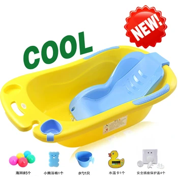 

Portable Baby Bath Tub Toddler Bath Anti Slip Body Suppot Bathtime Shower Tub Safety Support Cushion Bathtub