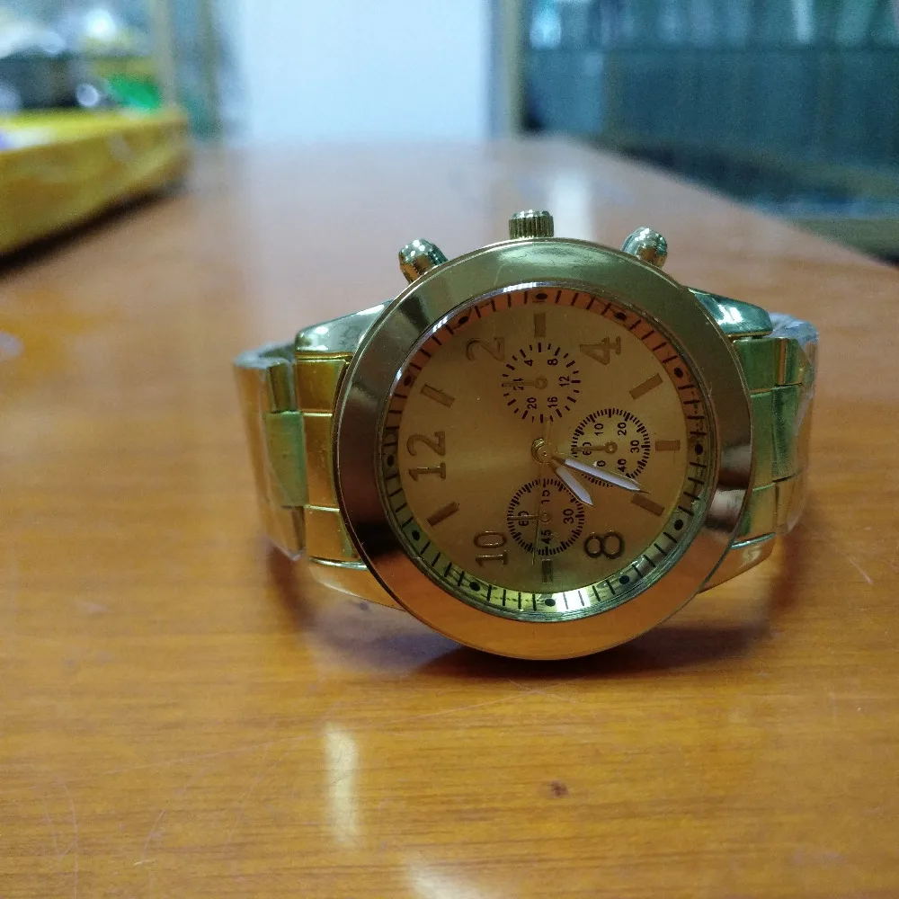 

Unisex Geneva Watch Women Luxury Brand Stainless Steel Quartz Watches Men Ladies Wrist Watch Men's Wristwatch Relogio Masculino