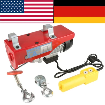 

100/200kg Electric Cable Hoist Lifting Wire Hanging Crane Electric Lifting Crane Durable Steel Cable Hoist