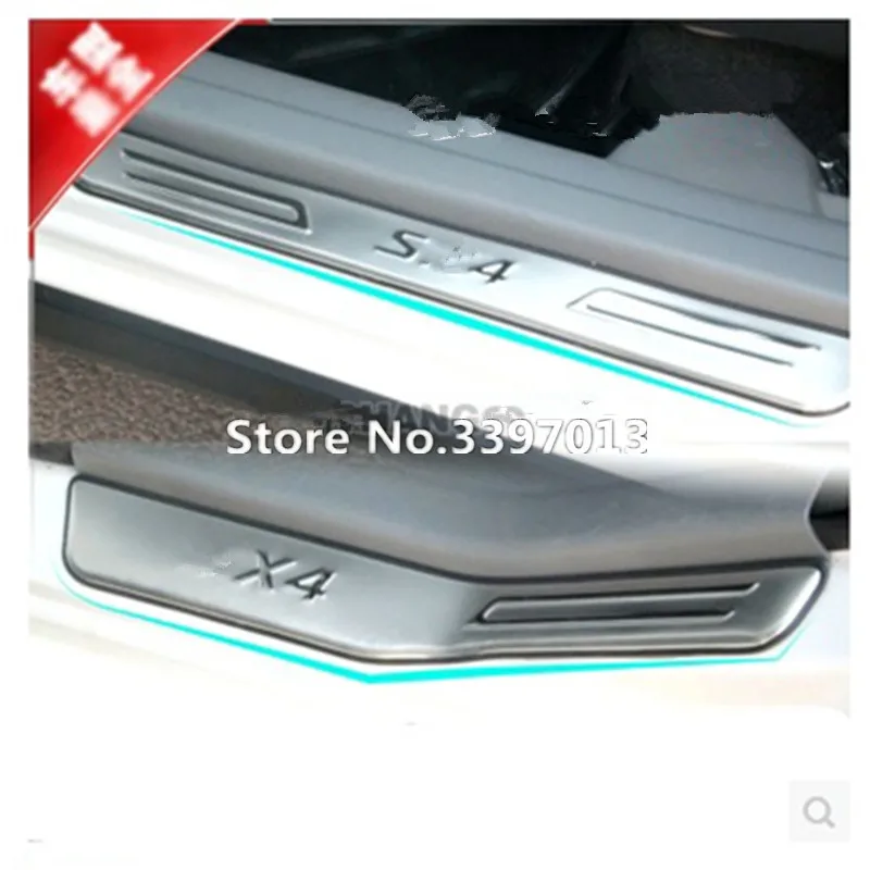 

High quality stainless steel Scuff Plate/Door Sill for 2007-2012 Suzuki SX4 Car styling hatchback