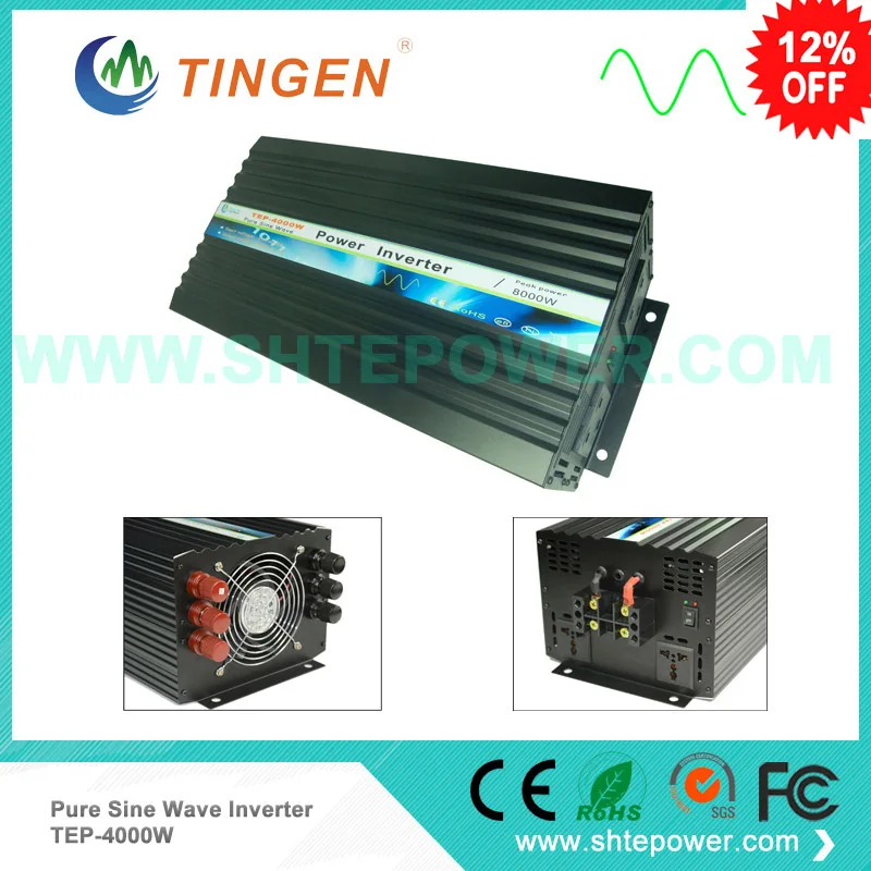

inverter 12v 220v 4000w, 4kw power inverter 12vdc to 220vac, power inverter 4000w 24v 220v