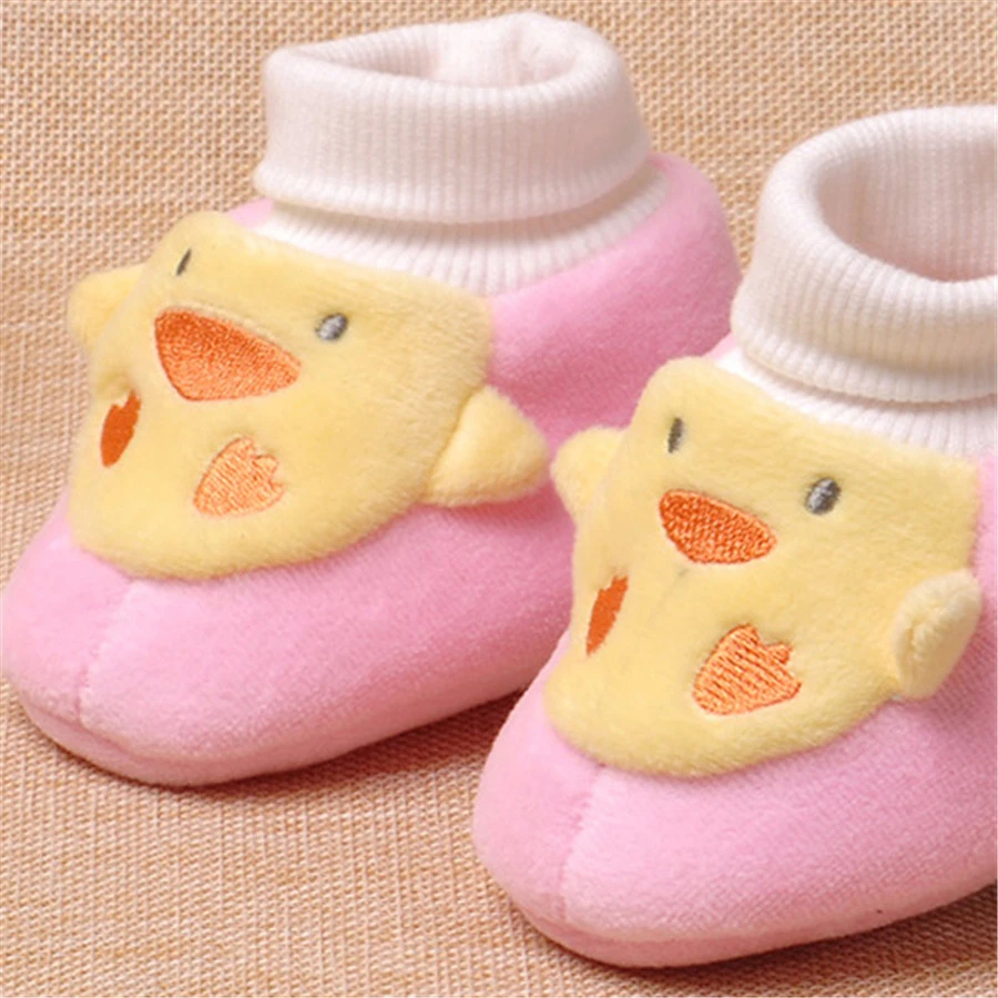 Winter Girls Slipper First Walker Shoes Newborns Warm House Slippers