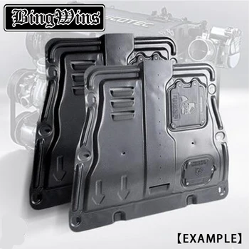 

Car styling For Crown Plastic engine guard 2009-2015 For Crown Engine skid plate fender alloy steel engine guard Car Acces