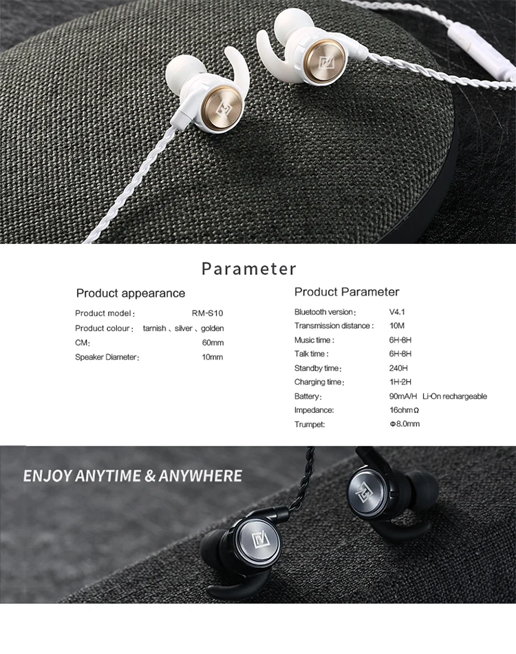 REMAX RB-S10 Bluetooth earphone_07